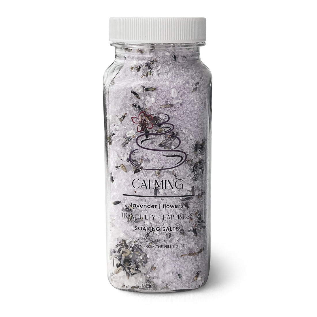 Bath soak and warm water set for a self-care ritual