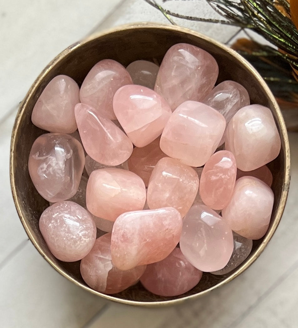 Root Chakra Bath Salt | Grounding Ritual Soak with Rose Quartz Crystal (8oz)