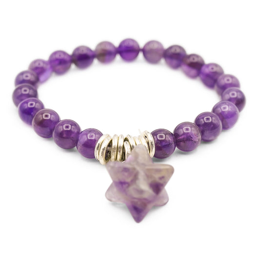 Gemstone Bracelet, Mer-Ka-Bah, Amethyst