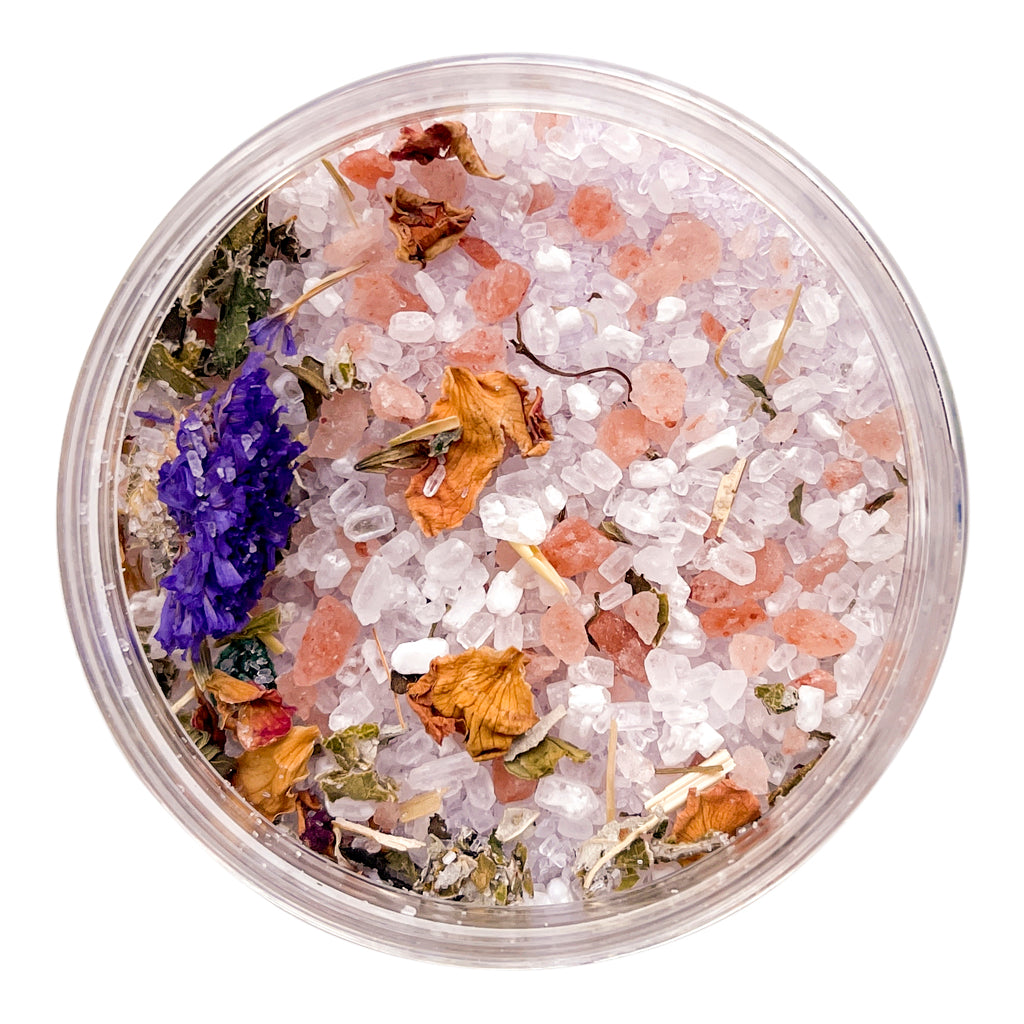 Magnetism Herbal Bath Soak — Epsom, Dead Sea and Himalayan salt blend with lavender and rose